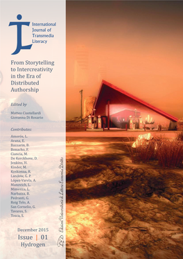Issue | 01 Hydrogen International Journal of Transmedia Literacy