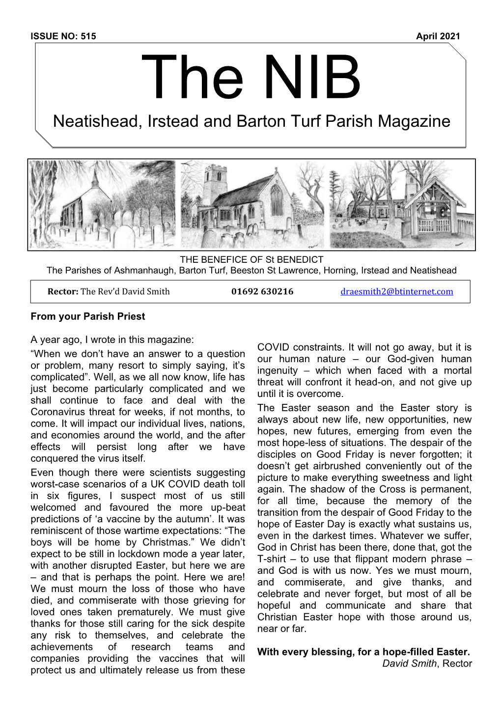 Neatishead, Irstead and Barton Turf Parish Magazine