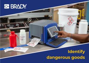 Identify Dangerous Goods CONTENTS