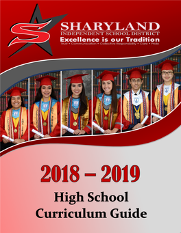 Table of Contents Welcome to Sharyland Independent School District