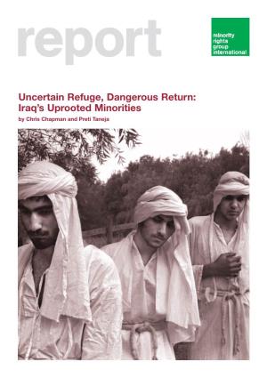 Uncertain Refuge, Dangerous Return: Iraq's Uprooted Minorities