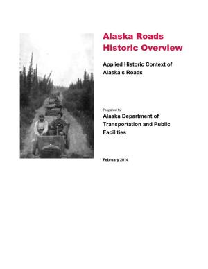 Alaska Roads Historic Overview