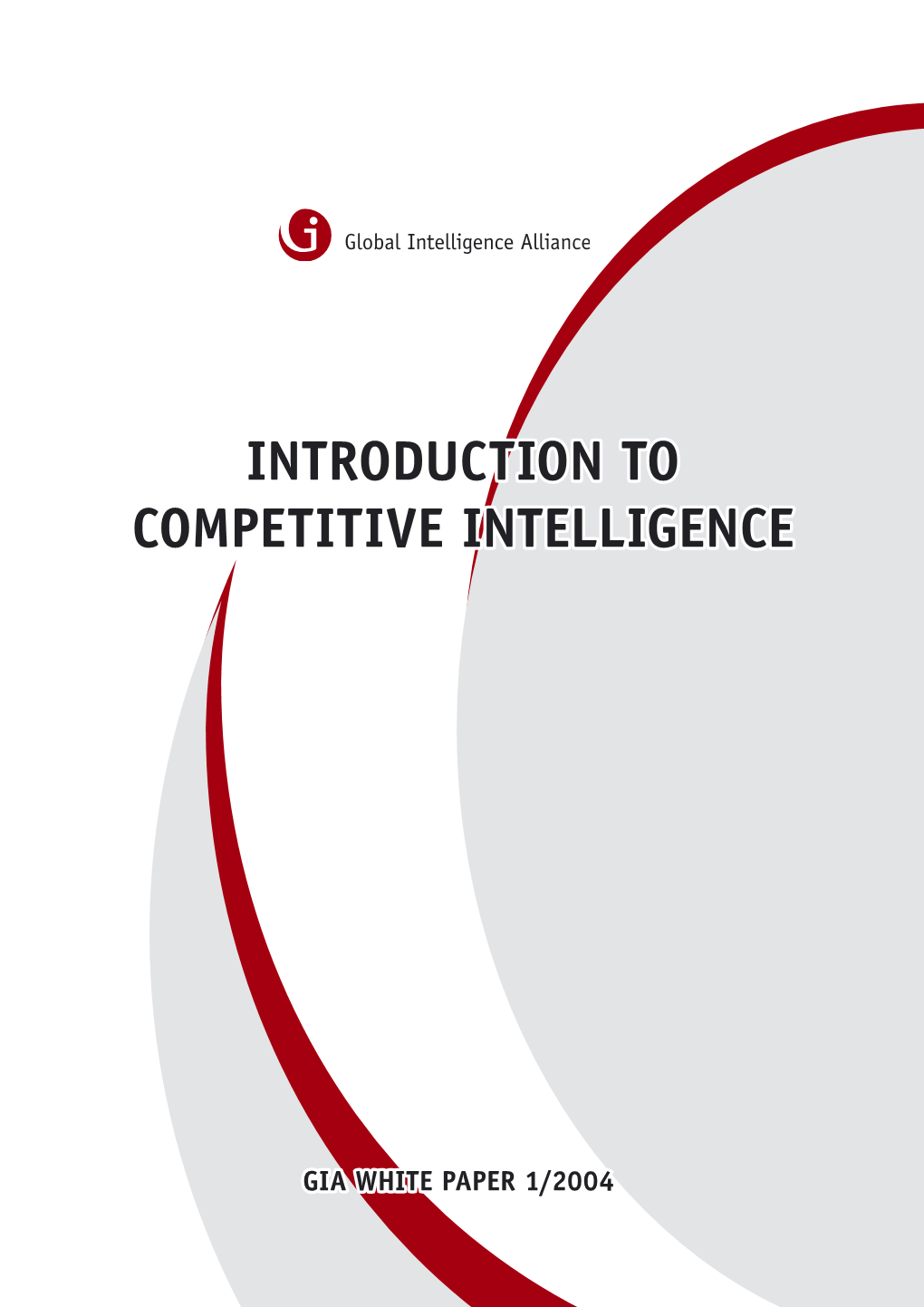 Introduction to Competitive Intelligence