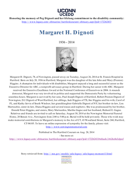 Margaret H. Dignoti