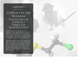 Conflict by the Numbers: the Story of Conflict Through Mathematics