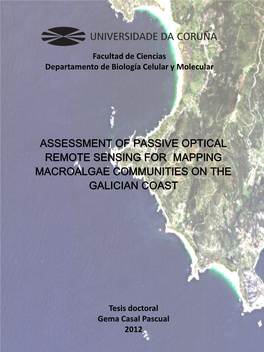 Assessment of Passive Optical Remote Sensing for Mapping Macroalgae Communities on the Galician Coast