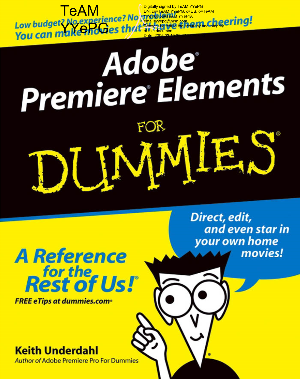 Adobe Premiere Elements for Dummies.Pdf