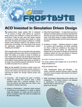 ACD Invested in Simulation Driven Design