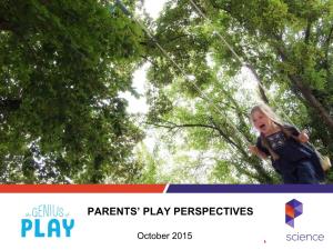 Parents' Play Perspectives