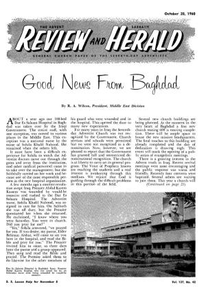 Review and Herald for 1960