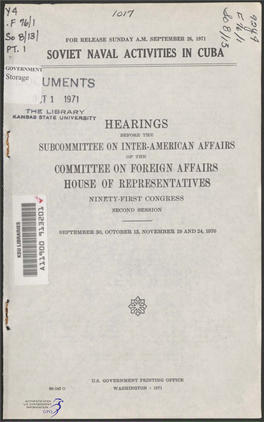 Hear in Gs Committee on Foreign Affairs