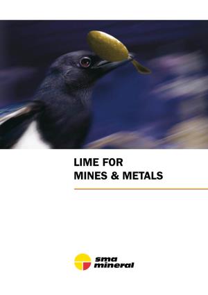 Lime for Mines & Metals