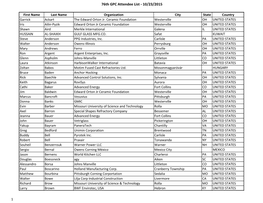 76Th GPC Attendee List - 10/23/2015
