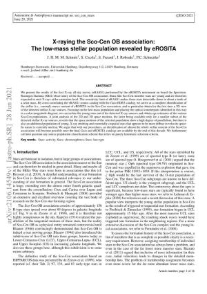 X-Raying the Sco-Cen OB Association: the Low-Mass Stellar Population Revealed by Erosita J