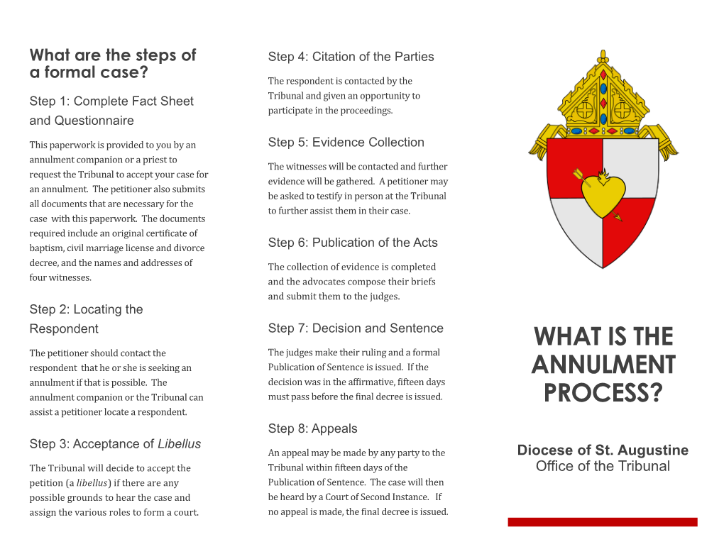 What Is the Annulment Process?