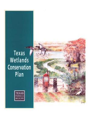 Texas Wetland Conservation Plan