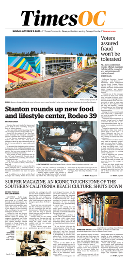 Stanton Rounds up New Food and Lifestyle Center, Rodeo 39