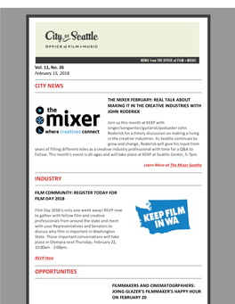 City News Industry Opportunities