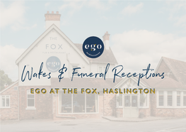 Ego at the Fox, Haslington