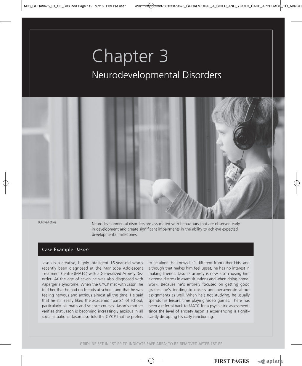 Chapter 3 Neurodevelopmental Disorders