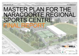 Master Plan for the Naracoorte Regional