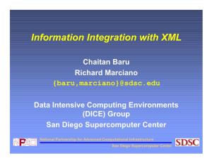 Information Integration with XML