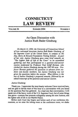 Connecticut Law Review