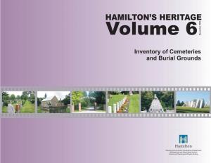 Inventory of Cemeteries and Burial Grounds