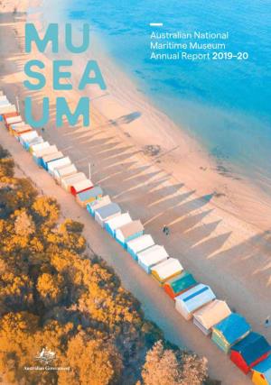 Australian National Maritime Museum Annual Report 2019–20 Contents
