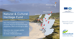 Natural & Cultural Heritage Fund