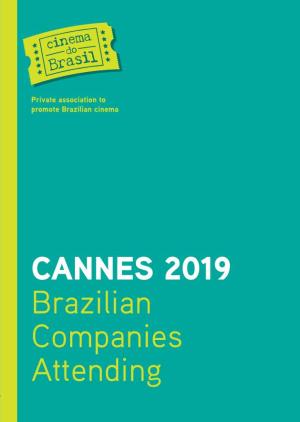 CANNES 2019 Brazilian Companies Attending