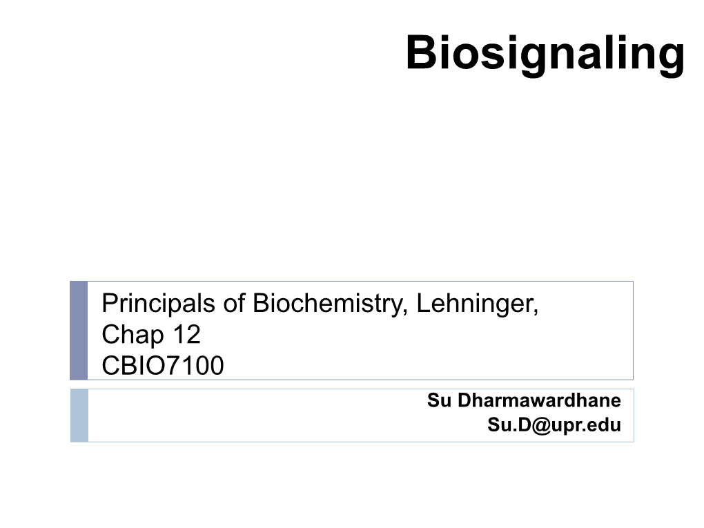 Biosignaling-2014.Pdf