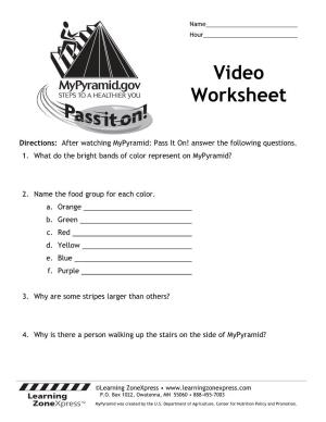 Video Worksheet