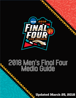 2018 Men's Final Four Media Guide