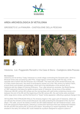 Area Archeologica Di Vetulonia