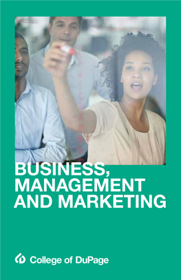 COD BUSINESS, MANAGEMENT and MARKETING Program Guide