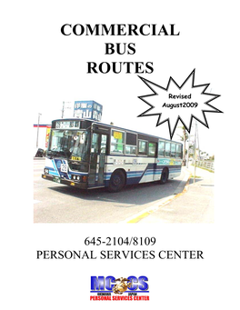 Commercial Bus Routes