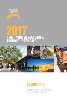 Perth Winter Yearling & Thoroughbred Sale 25 June
