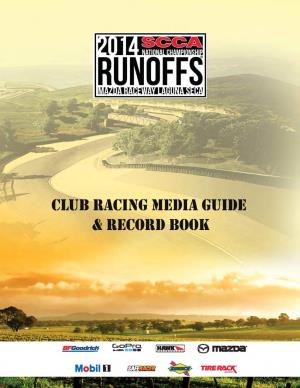Club Racing Media Guide and Record Book