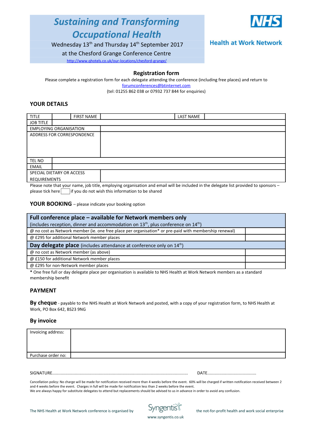 Registration Form s20