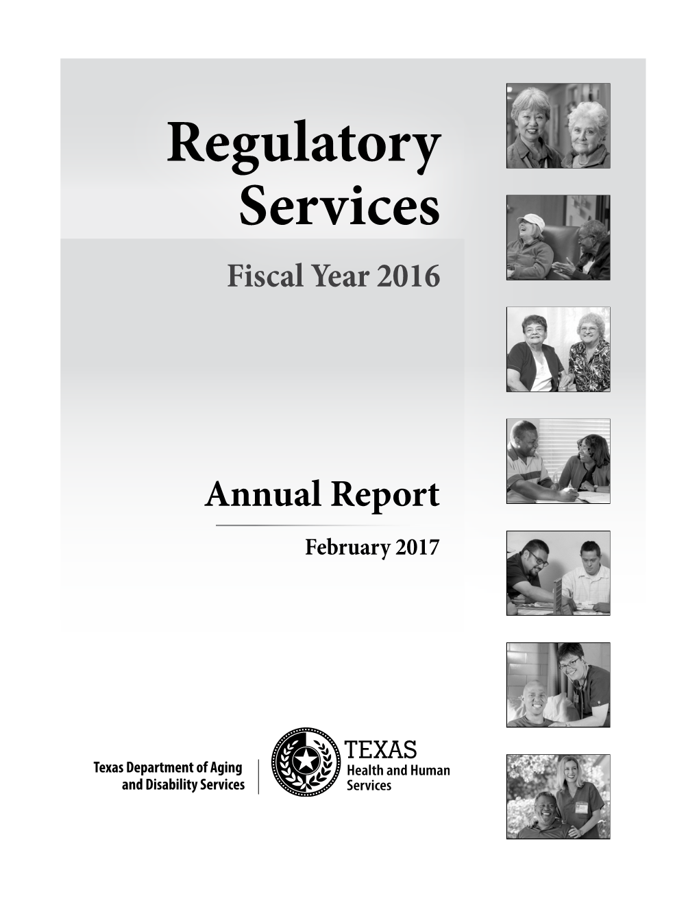 Regulatory Services Annual Report Fiscal Year 2016