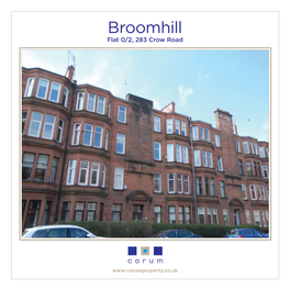 Broomhill Flat 0/2, 283 Crow Road