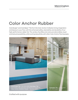 Color Anchor Rubber