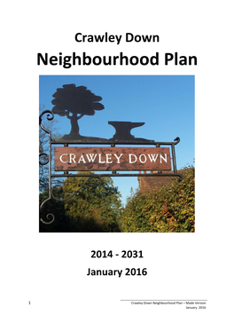 Crawley Down Neighbourhood Plan