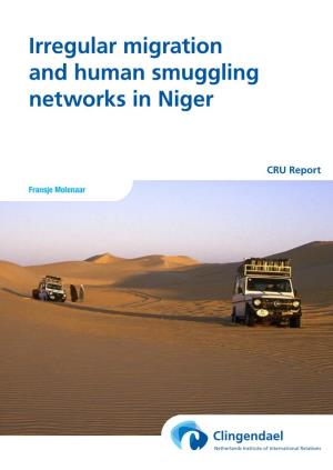 Irregular Migration and Human Smuggling Networks in Niger