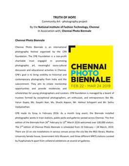 Chennai Photo Biennale