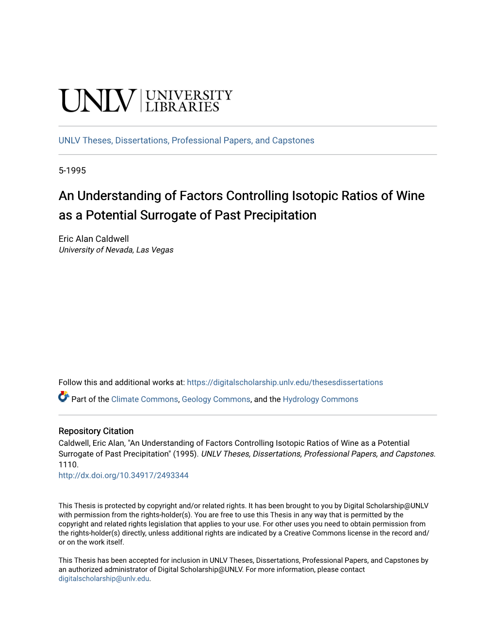 An Understanding of Factors Controlling Isotopic Ratios of Wine As a Potential Surrogate of Past Precipitation