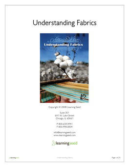 Understanding Fabrics Guide