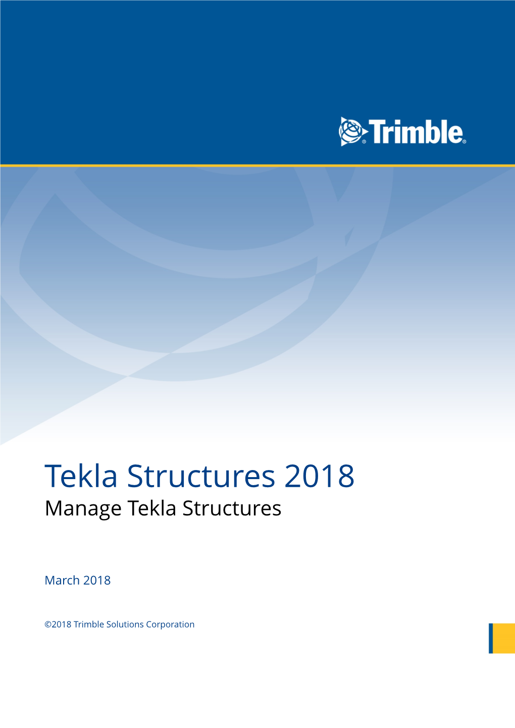 Manage Tekla Structures