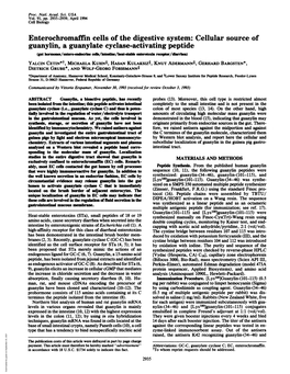 Guanylin, a Guanylate Cyclase-Activating Peptide